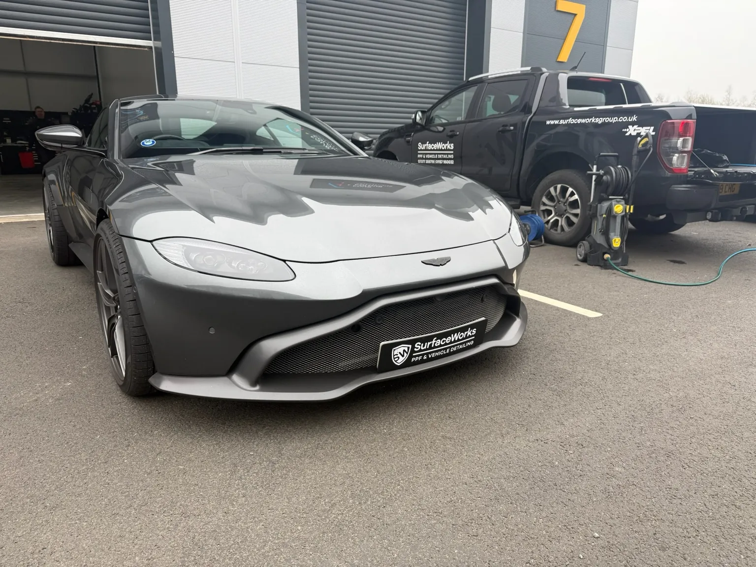 Aston Martin detailed by Surface Works Boston