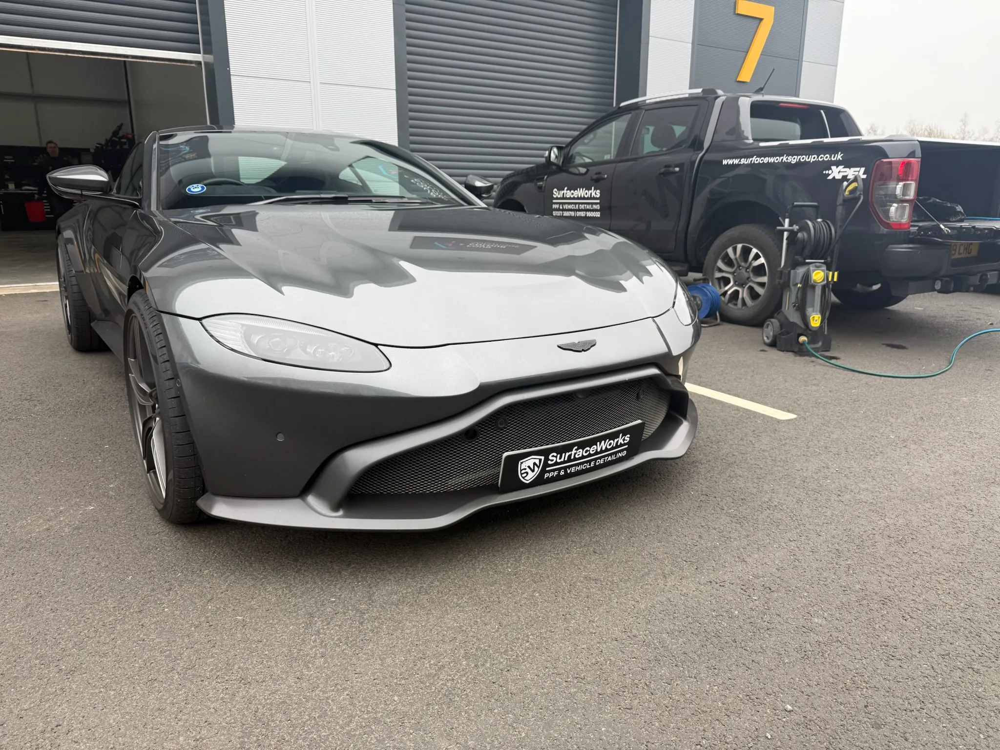 Vehicle protected by Surface Works